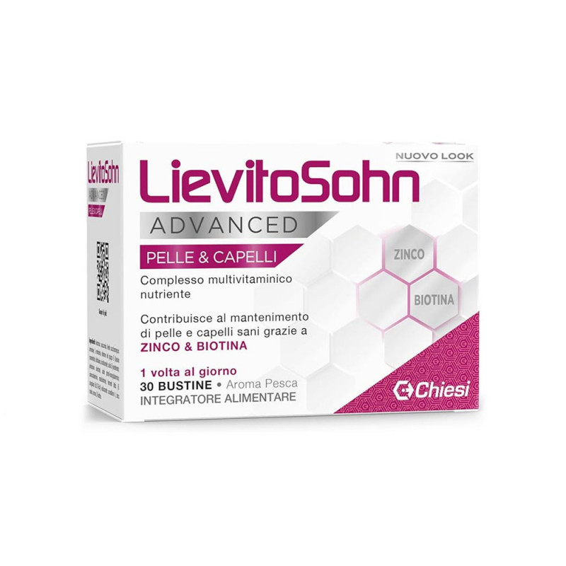 Lievitosohn advanced contribuisce al mantenimento di pelle e capelli sani grazie a Zinco e Biotina
