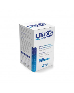 Lithos plus 60 compresse utile per integrare tali nutrienti in caso di ridotto apporto dietetico o aumentato fabbisogno