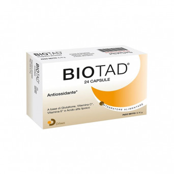 Biotad 24 capsule integratore alimentare con azione antiossidante