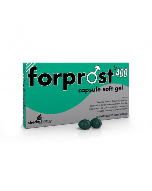 Forprost 400 15 capsule favorisce le normali funzionalità della prostata