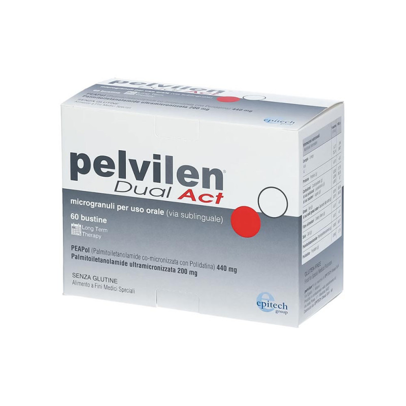 Pelvilen Dual Act 60 sachets useful for treating pelvic area disorders