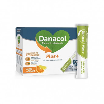 Danacol plus+ 30 sticks ingrédients efficaces pour réduire le cholestérol (stérols végétaux)