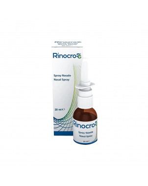 Rinocross spray nasal 20 ml lubrifie et maintient l'hydratation et l'élasticité de la muqueuse nasale