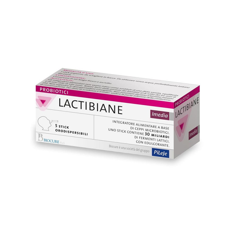 Lactibiane Imedia 5 palos bolsitas