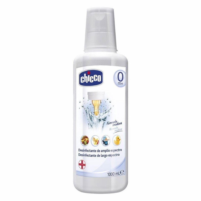 Chicco
Sterilsistem
disinfettante ad ampio spettro
0 mesi+
Flacone da 1 litro