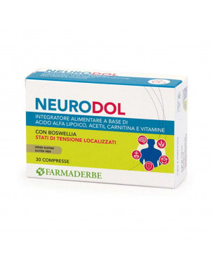 NeuroDol Acido Lipoico 30 compresse Integratore alimentare che Allevia il senso di tensione e l'indolenzimento