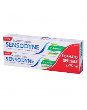 Sensodyne F-Previon dentifrice 2x75 ml