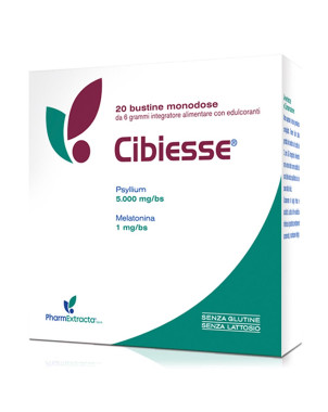 Cibiesse 20 bustine monodose è un integratore alimentare utile per favorire il corretto transito intestinale