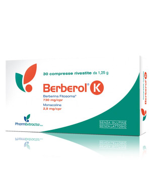 Berberol K 30 comprimidos recubiertos