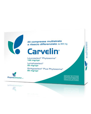 Carvelin 20 comprimidos multicapa de liberación diferenciada 850 mg