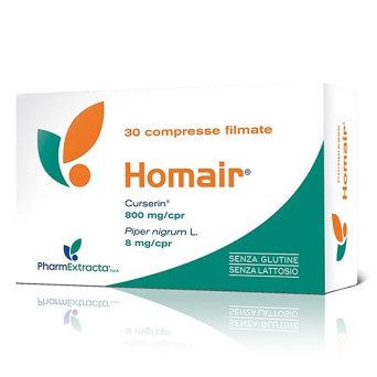 Homair 30 compresse Integratore alimentare utile grazie all'attività antiossidante