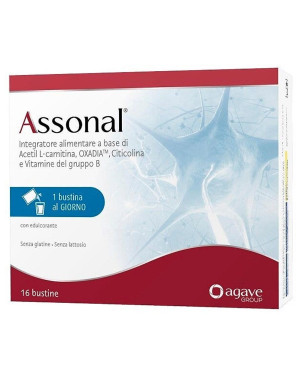 Assonal bustine Integratore alimentare che contribuisce al normale funzionamento del sistema nervoso