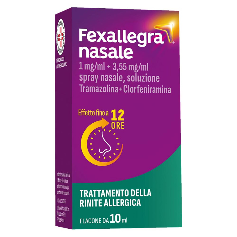 Fexallegra nasale spray 10 ml trattamento della rinite allergica