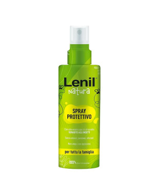 Lenil Natura Indicato per proteggere la pelle dalle punture di insetti come zanzare, mosche, e altri insetti volanti.