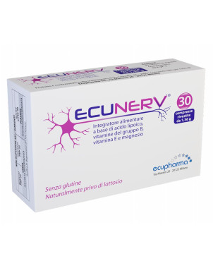 Ecunerv  Integratore alimentare utile come supporto per il mantenimento del normale funzionamento del sistema nervoso