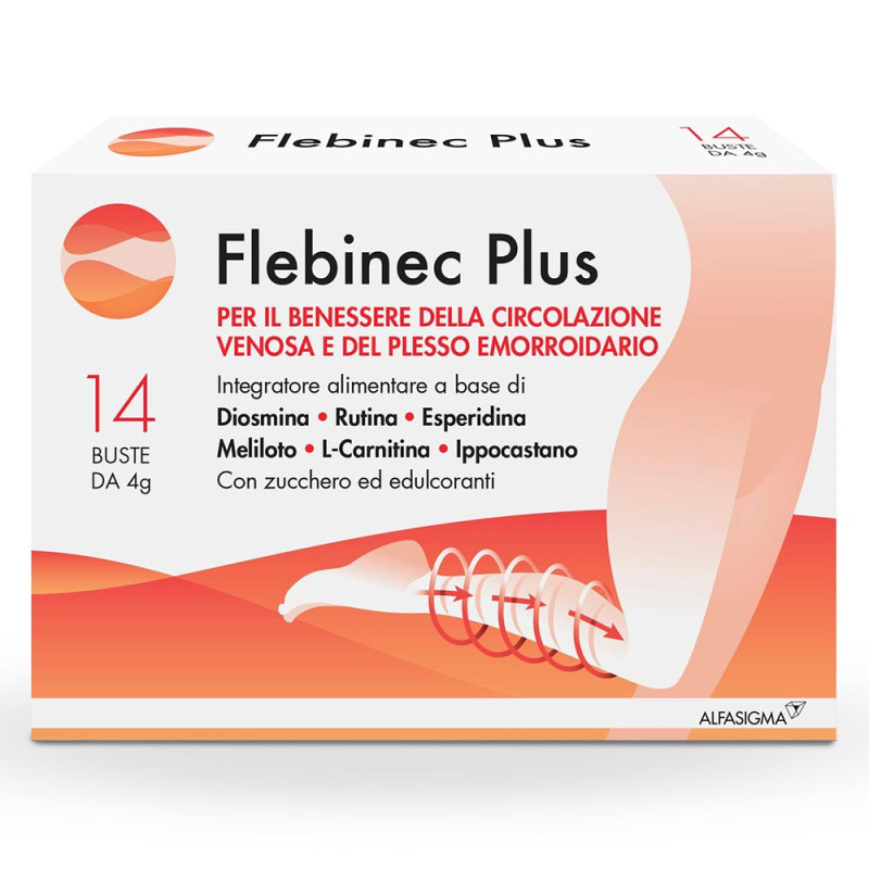 Flebinec Plus 14 envelopes