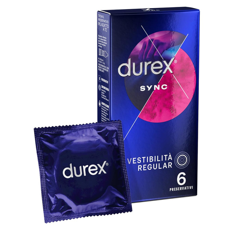 Durex sync Preservativo per un'intensa esperienza di coppia