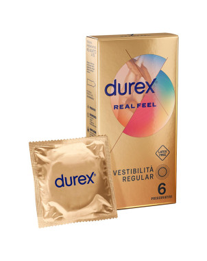 Durex Realfeel Preservativi sensazione naturale di contatto sulla pelle