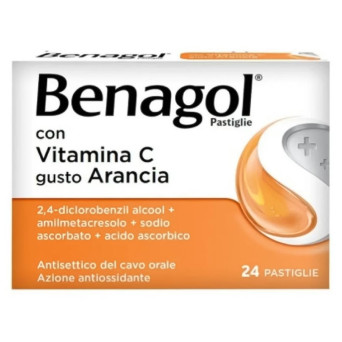 Benagol vitamina C 24 orange tablet