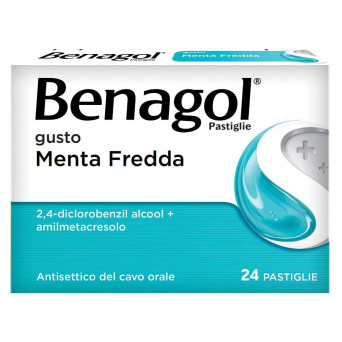 Benagol 24 cold mint tablets