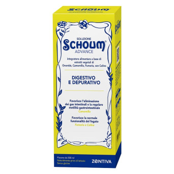 Soluzione Schoum Advance integratore alimentare Digestivo e depurativo