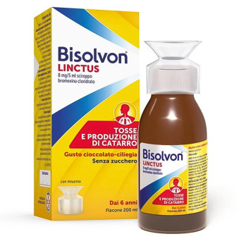 Bisolvon linctus sciroppo Tosse e produzione di catarro