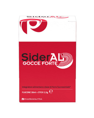 SiderAL Gocce Forte flacon de 30 ml + stick