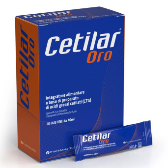 Cetilar Oro è una miscela di acidi grassi cetilati che ha dimostrato l'efficacia nella riduzione del dolore muscolo-scheletrico.