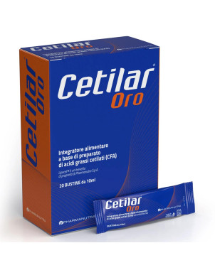 Cetilar Oro è una miscela di acidi grassi cetilati che ha dimostrato l'efficacia nella riduzione del dolore muscolo-scheletrico.