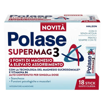 Polase SUPERMAG3 integratore alimentare di magnesio e vitamina B6