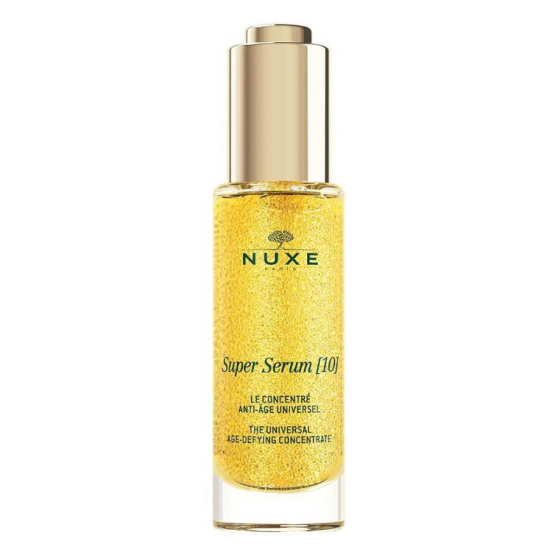 Nuxe Super Serum [10] Siero antirughe unisex Attenua le rughe e correggere le macchie.