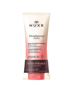 Gel de ducha Nuxe Prodigieux con aroma floral 2x200 ml
