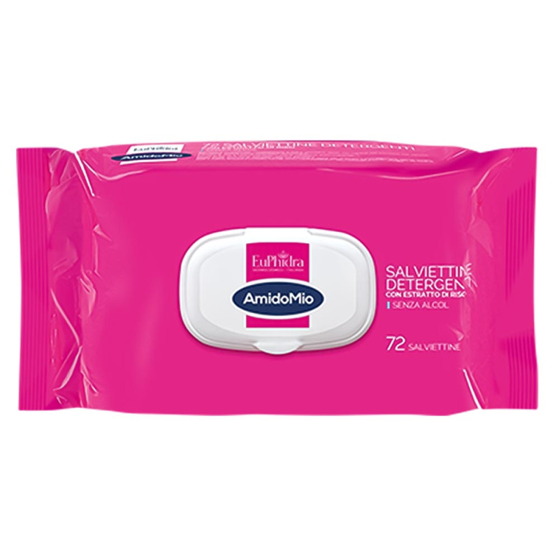 EuPhidra AmidoMio Salviettine detergenti Ideali l’igiene del bambino, Extra morbide, extra resistenti