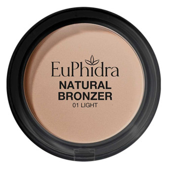 EuPhidra Natural Bronzer Trousse La texture effetto seta è ultra leggera e super sfumabile.