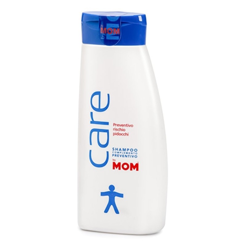 Mom care
shampoo complemento preventivo
preventivo rischio pidocchi
Flacone da 250 ml