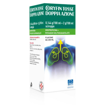 Coryfin Tosse doppia azione syrup 200 ml