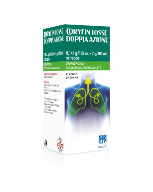 Coryfin Tosse doppia azione Sirop 200 ml