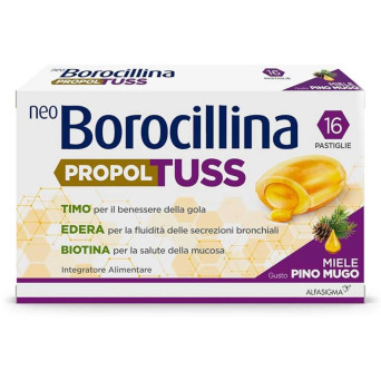 NeoBorocillina Propoltuss 16 Tablets