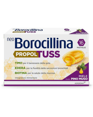 NeoBorocillina Propoltuss 16 Comprimidos