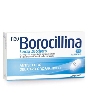 Neoborocillina 20 comprimidos sin azúcar