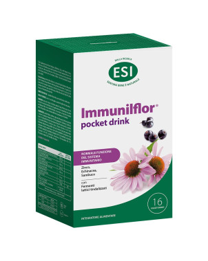 Boisson de poche ESI Immunilflor 16 sachets