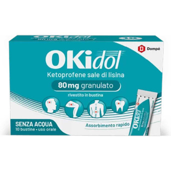 OKidol 80 mg gránulos 10 sobres