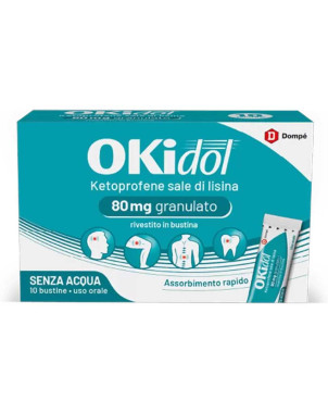 OKidol 80 mg gránulos 10 sobres