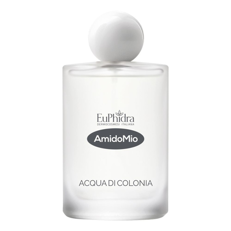 Euphidra Amidomio acqua di colonia Profumo delicato per il bambino senza alcool, con olio di riso.