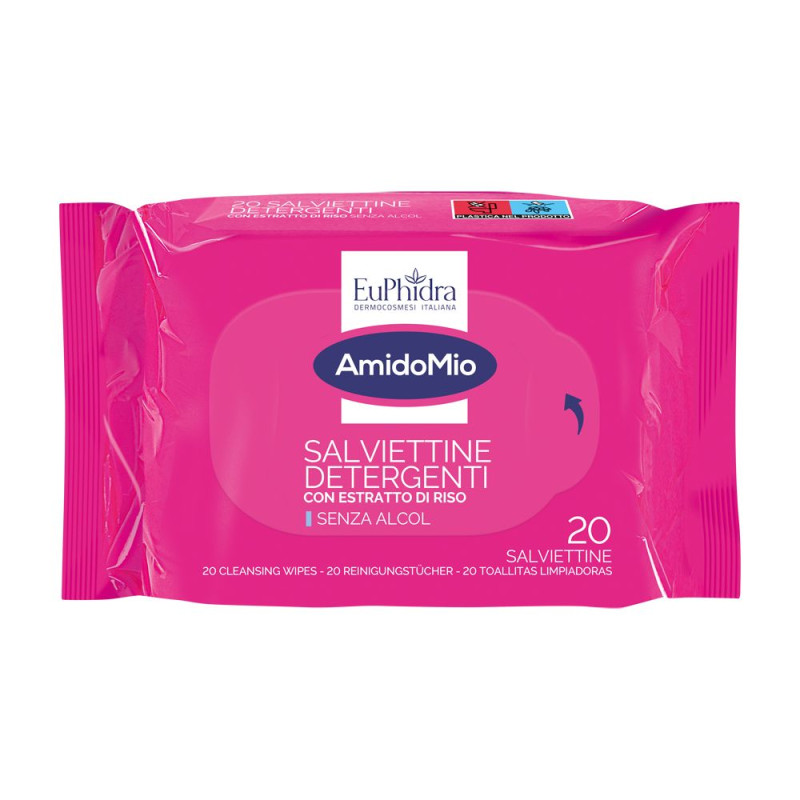 EuPhidra AmidoMio salviettine detergenti Extra morbide, extra resistenti