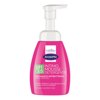 EuPhidra AmidoMio mousse attiva Igiene intima quotidiana in età fertile | leggere incontinenze | con odor control