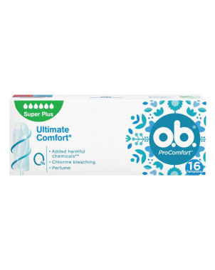 ob ProComfort Super Plus 16 assorbenti interni