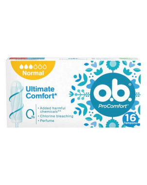 ob ProComfort Normal 16 tampons internes
