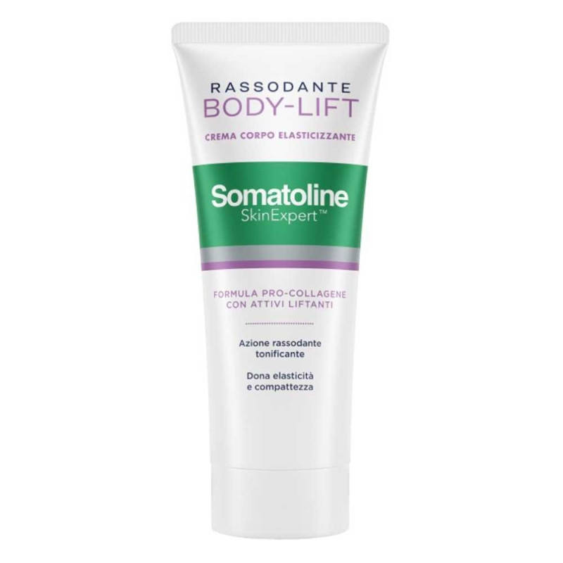 Somatoline SkinExpert Body-Lift Crema Rassodante, rinforzare la struttura della pelle stimolando la produzione di collagene.