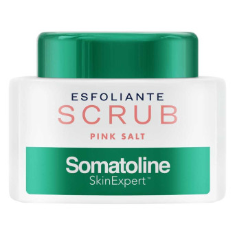 Somatoline SkinExpert Esfoliante Scrub Pink Salt Rivitalizzante con oli naturali per una pelle liscia e luminosa.
